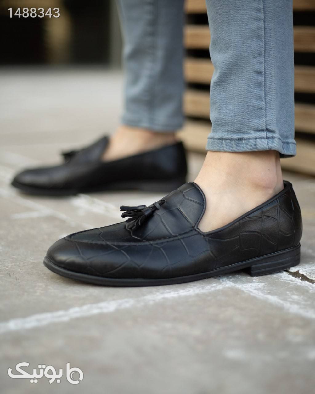 کفش کالج سنگی مردانه مدل Timberland مشکی كفش مردانه